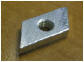 PLACA ROMBOIDAL 23X15X6
