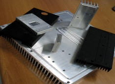Disipador Radiador Trmico de Aluminio de aletas