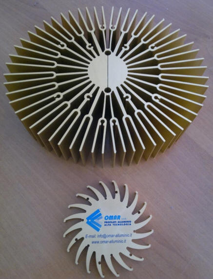 profil aluminium, profil alu Omar Milano Italy
